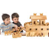 Wooden Deluxe Noah's Ark Playset with Natural Wood Characters - Image 3