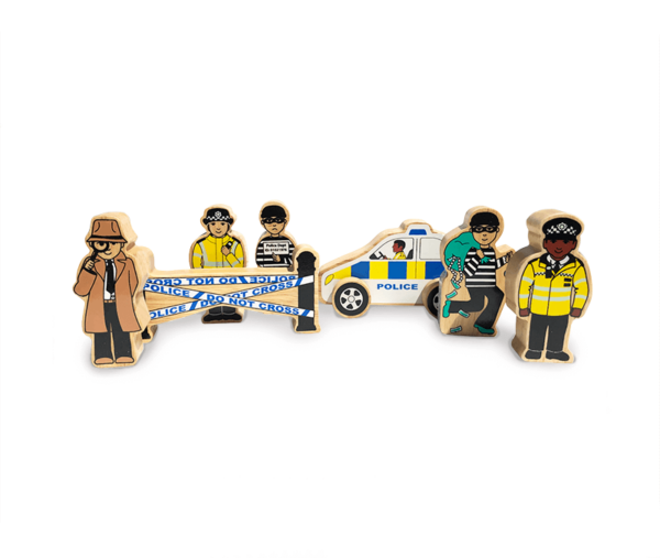 cops and robbers - Wood Bee Nice - Children's Wooden Toys | Eco-Friendly Toys