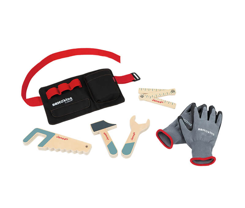 bricokids-tool-belt-gloves-set