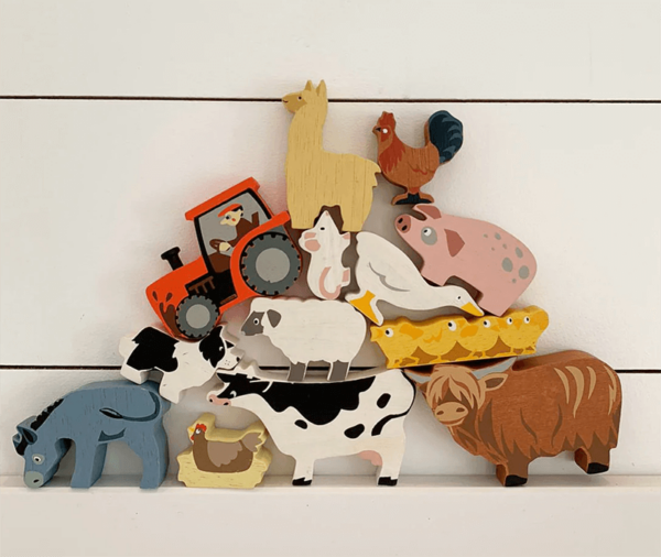 13 Farmyard Animals Shelf Set - Image 6