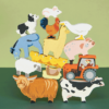 13 Farmyard Animals Shelf Set - Image 7