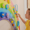 Rainbow Activity Wall Toy - Image 2