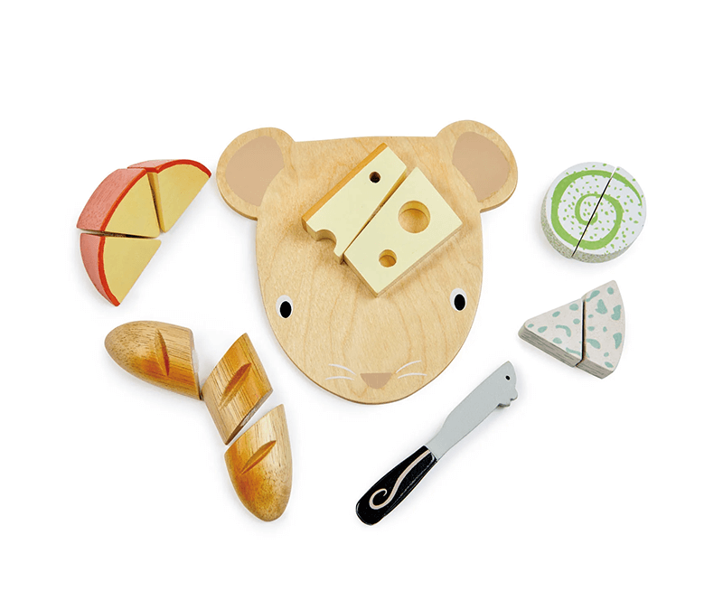 tenderleaftoyswoodencheesechoppingboardplayfood.jpg copy - Wood Bee Nice - Children's Wooden Toys | Eco-Friendly Toys