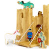 Natural Fairytale Castle Playscene with 12 Characters - Image 3