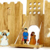 Natural Fairytale Castle Playscene with 12 Characters - Image 4