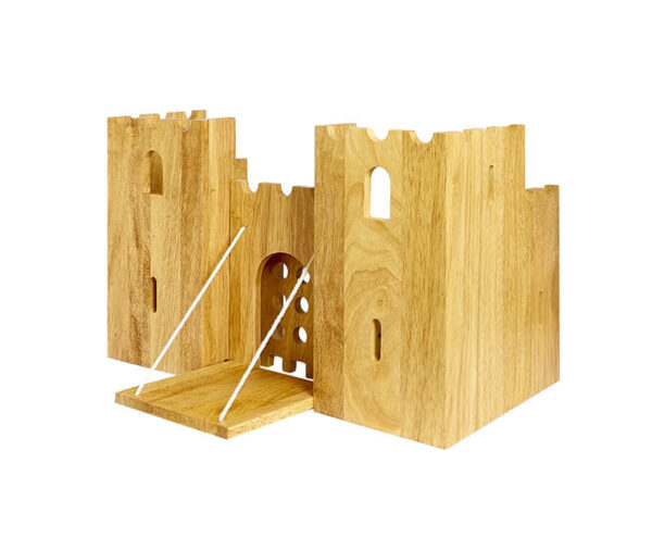 Natural Fairytale Castle Playscene with 12 Characters - Image 5