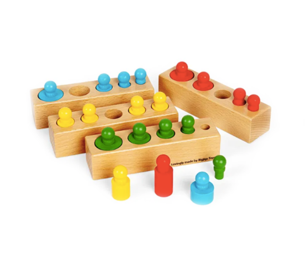 Peg Blockspng - Wood Bee Nice - Children's Wooden Toys | Eco-Friendly Toys