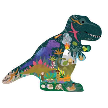 Dinosaur 40 Piece Shaped Jigsaw Puzzle