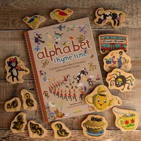 Alphabet Rhyme Time Book & Character Sets 1 & 2